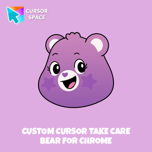 Custom Cursor Take Care Bear For Chrome