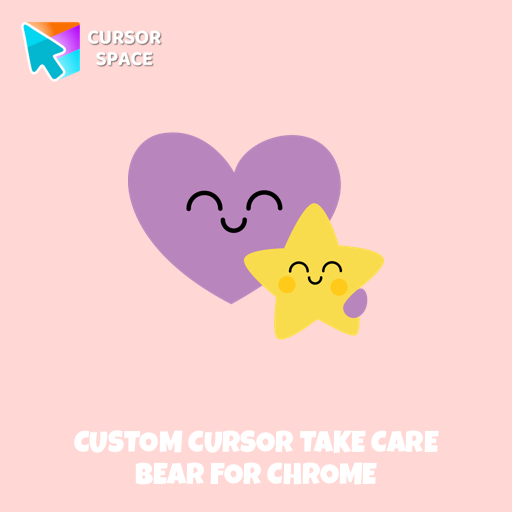 Custom Cursor Take Care Bear For Chrome